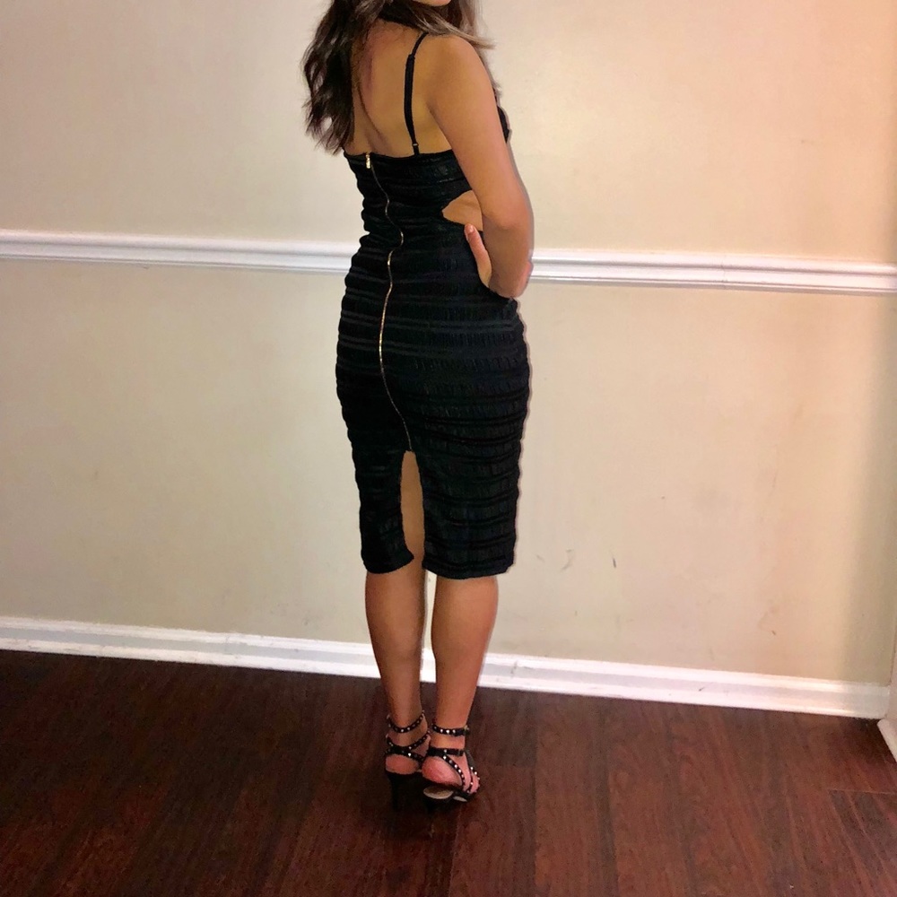 Gianni Bini Cut Out Sleeveless Sheath Dress 👗 - Picture 2 of 4
